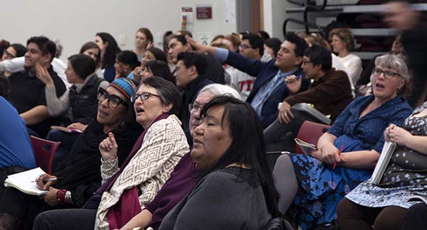 Audience at Jones lecture