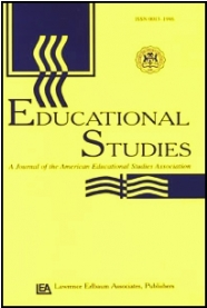 Article cover: Educational Studies