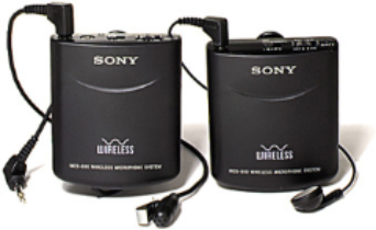 Sony wirless mics