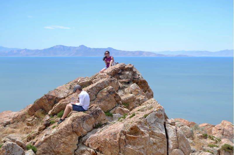 earth science cohort on antelope island